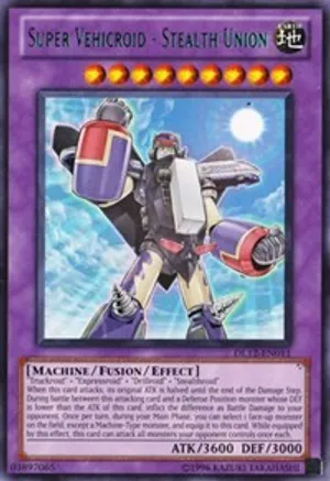 Super Vehicroid - Stealth Union (Green) — Duelist League Promo