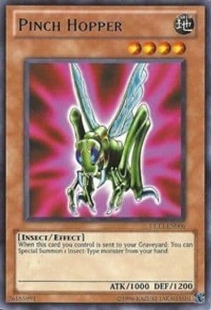 Pinch Hopper (Blue) — Duelist League Promo