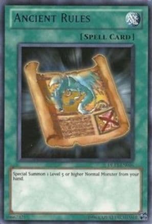 Ancient Rules (Blue) — Duelist League Promo