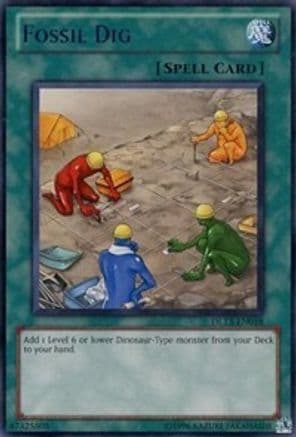 Fossil Dig (Blue) — Duelist League Promo