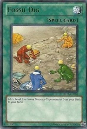 Fossil Dig (Green) — Duelist League Promo