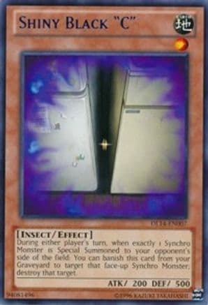Shiny Black "C" (Blue) — Duelist League Promo