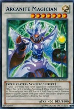 Arcanite Magician (Blue) — Duelist League Promo