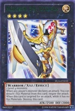 Number 39: Utopia (Green) — Duelist League Promo