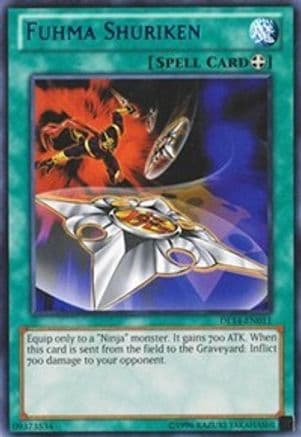 Fuhma Shuriken (Blue) — Duelist League Promo