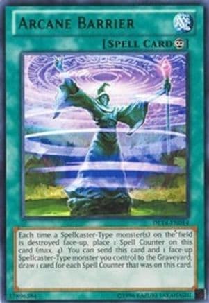 Arcane Barrier (Green) — Duelist League Promo