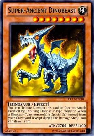 Super-Ancient Dinobeast (Green) — Duelist League Promo