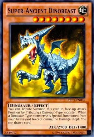 Super-Ancient Dinobeast (Purple) — Duelist League Promo