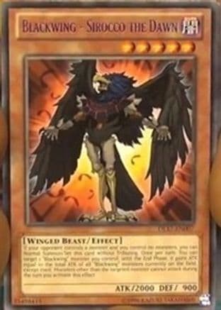 Blackwing - Sirocco the Dawn (Purple) — Duelist League Promo