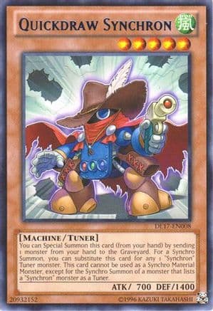 Quickdraw Synchron (Blue) — Duelist League Promo