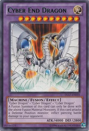 Cyber End Dragon (Green) — Duelist League Promo