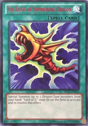 The Flute of Summoning Dragon (Red) — Duelist League Promo