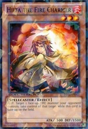 Hiita the Fire Charmer — Duel Terminal 6 Yu-Gi-Oh! card by KAZUKI TAKAHASHI