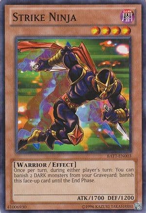 Strike Ninja (Starfoil) — Battle Pack Tournament Prize Cards Yu-Gi-Oh! card by KAZUKI TAKAHASHI