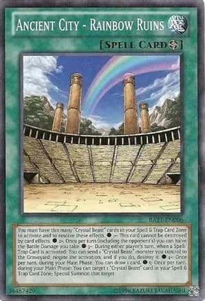 Ancient City - Rainbow Ruins (Starfoil) — Battle Pack Tournament Prize Cards