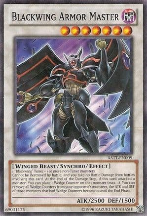 Blackwing Armor Master (Starfoil) — Battle Pack Tournament Prize Cards
