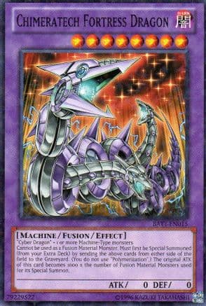 Chimeratech Fortress Dragon (Starfoil) — Battle Pack Tournament Prize Cards