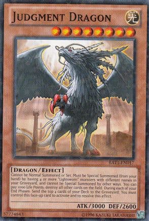 Judgment Dragon (Starfoil) — Battle Pack Tournament Prize Cards