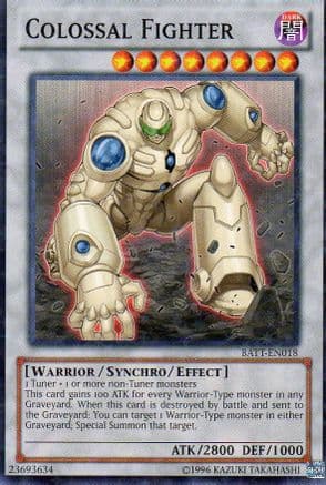 Colossal Fighter (Starfoil) — Battle Pack Tournament Prize Cards Yu-Gi-Oh! card by KAZUKI TAKAHASHI