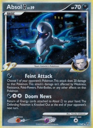 Absol G — Supreme Victors Pokémon TCG card by Yusuke Ishikawa