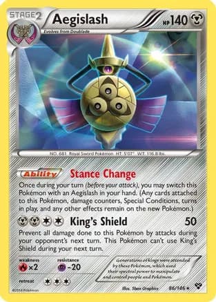 Aegislash (86) — XY Base Set