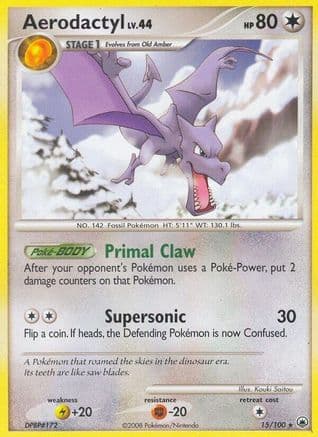 Aerodactyl — Majestic Dawn Pokémon TCG card by Kouki Saitou