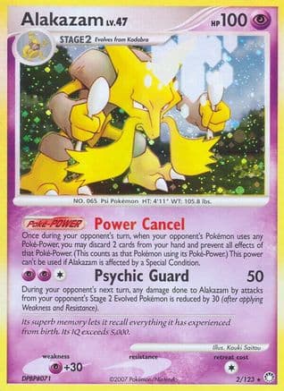 Alakazam — Pokémon TCG card