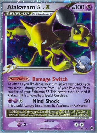 Alakazam E4 Lv.X — Rising Rivals
