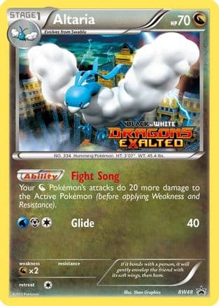 Altaria - BW48 (Prerelease) — Black and White Promos Pokémon TCG card by Sbon Graphics