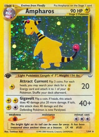 Ampharos — Neo Revelation