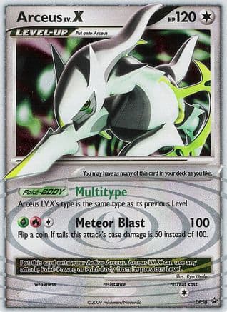 Arceus LV.X - DP56 — Diamond and Pearl Promos Pokémon TCG card by Ryo Ueda