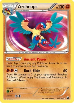 Archeops — Dark Explorers Pokémon TCG card by 5ban Graphics