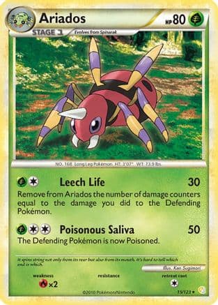 Ariados — HeartGold SoulSilver