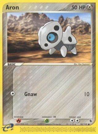 Aron - 50/109 — EX Ruby and Sapphire