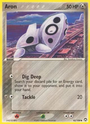 Aron — EX Power Keepers Pokémon TCG card by match