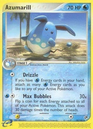 Azumarill — EX Sandstorm