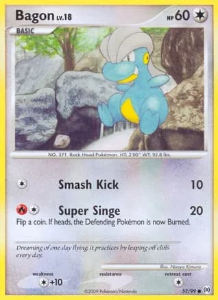 Bagon — Arceus Pokémon TCG card by Naoyo Kimura