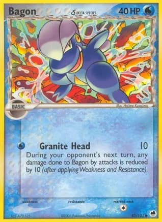 Bagon (Delta Species) — EX Dragon Frontiers