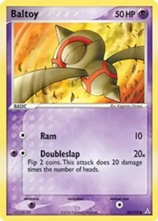 Baltoy — EX Holon Phantoms Pokémon TCG card by Kagemaru Himeno