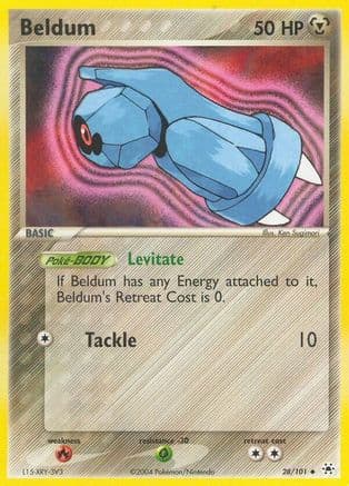 Beldum - 28/101 — EX Hidden Legends