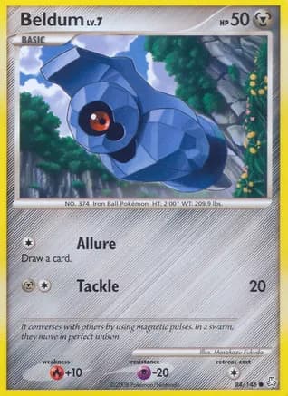 Beldum (84) — Legends Awakened Pokémon TCG card by Atsuko Nishida