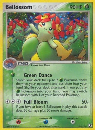 Bellossom — Unseen Forces Pokémon TCG card by sui