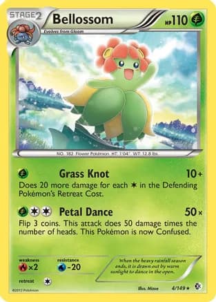 Bellossom — Boundaries Crossed Pokémon TCG card by Mizue