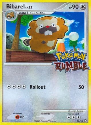 Bibarel — Rumble Pokémon TCG card by Pokemon Rumble