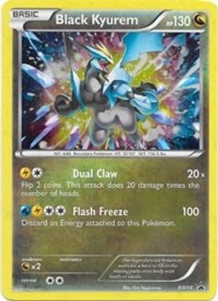 Black Kyurem - BW58 — Black and White Promos Pokémon TCG card by Shin Nagasawa