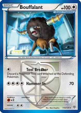 Bouffalant (Team Plasma) — Plasma Storm