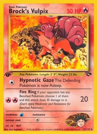 Brock's Vulpix — Gym Challenge