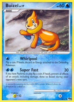 Buizel — POP Series 9 Pokémon TCG card by Midori Harada