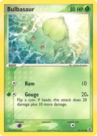 Bulbasaur - 055/112 — EX FireRed & LeafGreen