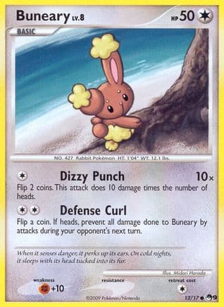 Buneary — POP Series 9 Pokémon TCG card by Midori Harada
